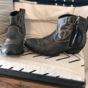 Ankle Cowgirl Boots